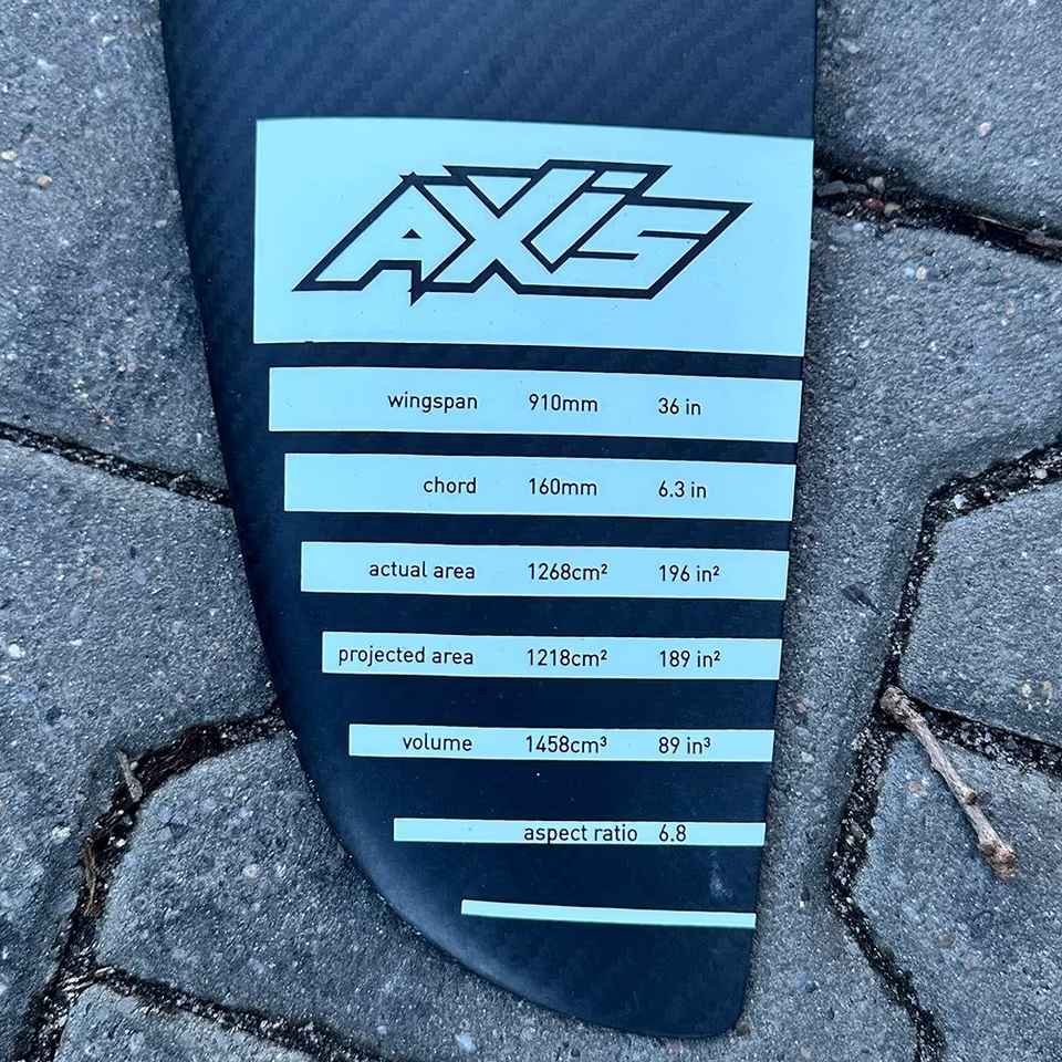 Kit de foils AXIS PNG pour wingfoil, kitesurf et surf